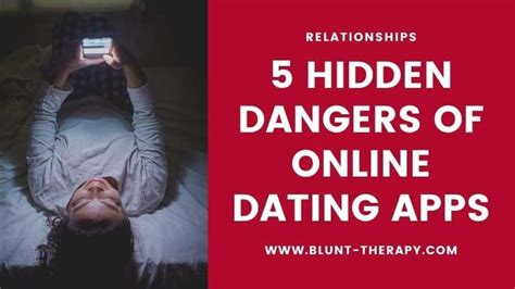 hidden dangers to online dating